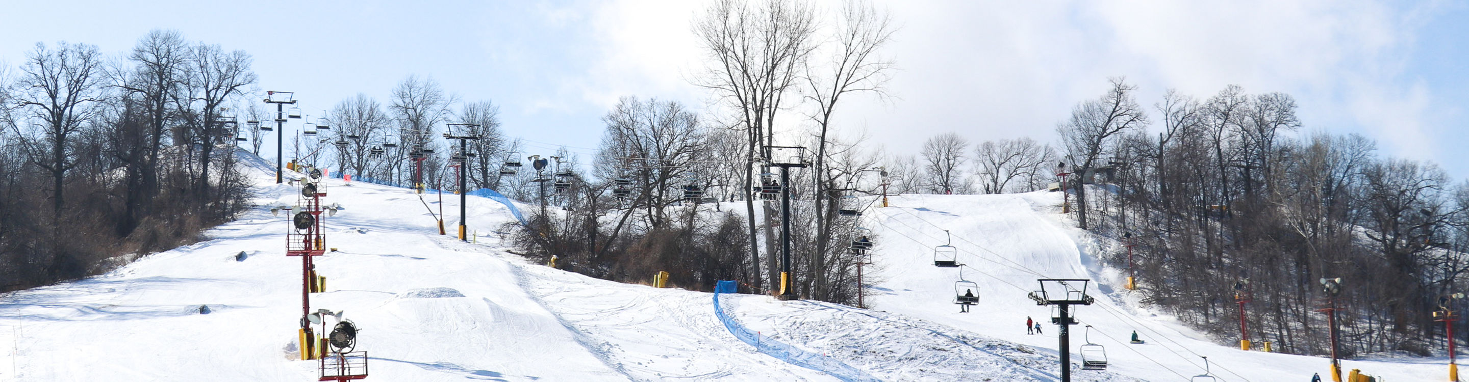 Scenic view up the hills at Snow Creek