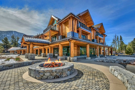 Fire Pit Outside of the Zalanta Resort at the Village at Heavenly Mountain Resort