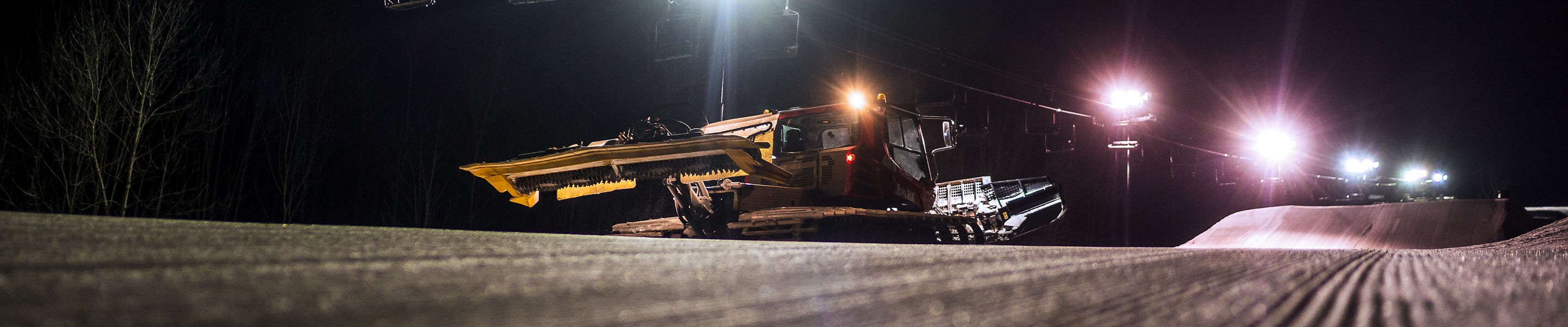 A Snowcat at Alpine Valley