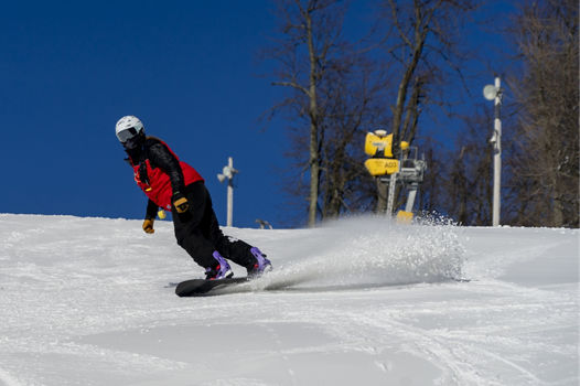 Ski Patroller at Whitetail Mountain Resort