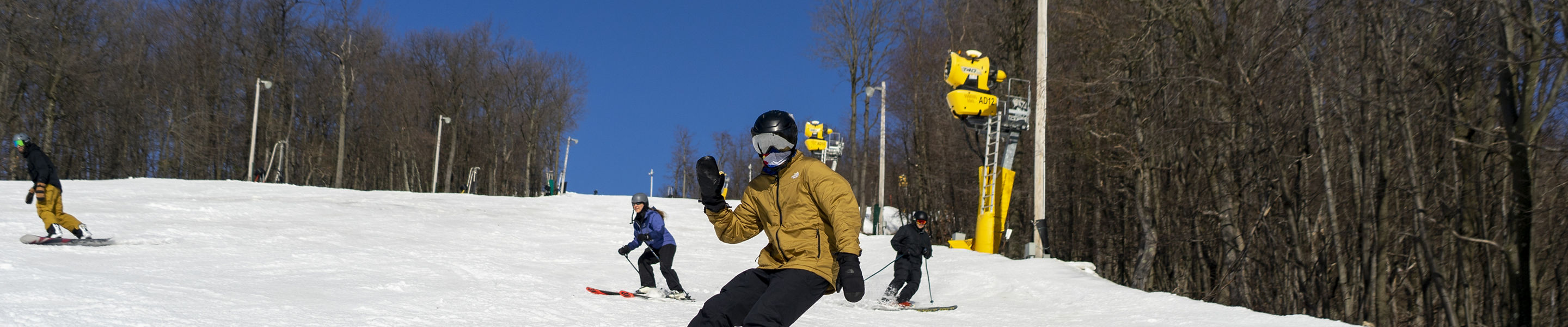 Snowboarding at Whitetail