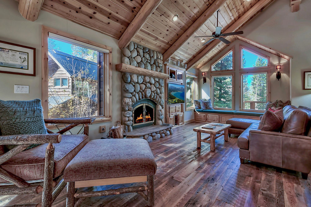 Living Room in Condo at Northstar California Mountain Resort