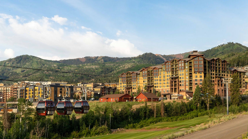 Grand Summit view from Canyons Golf Course at Park City