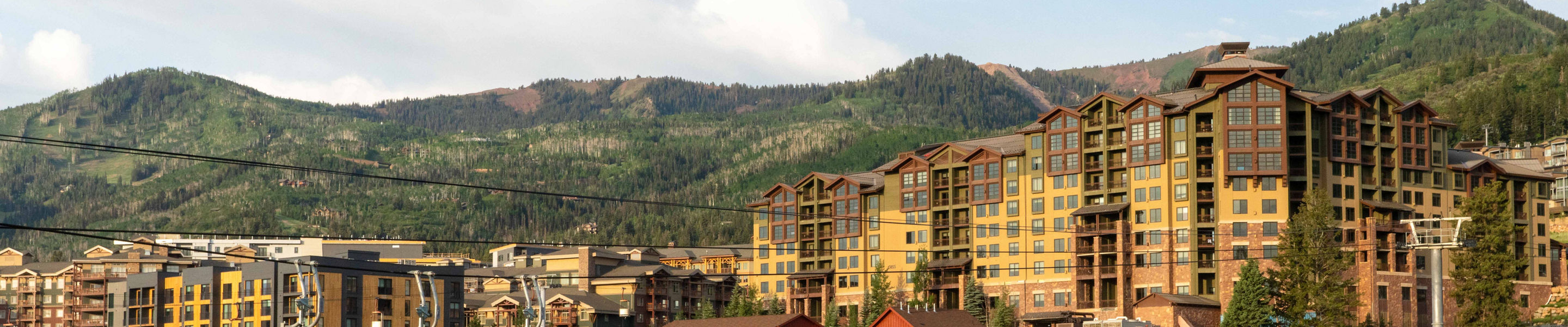 Grand Summit view from Canyons Golf Course at Park City