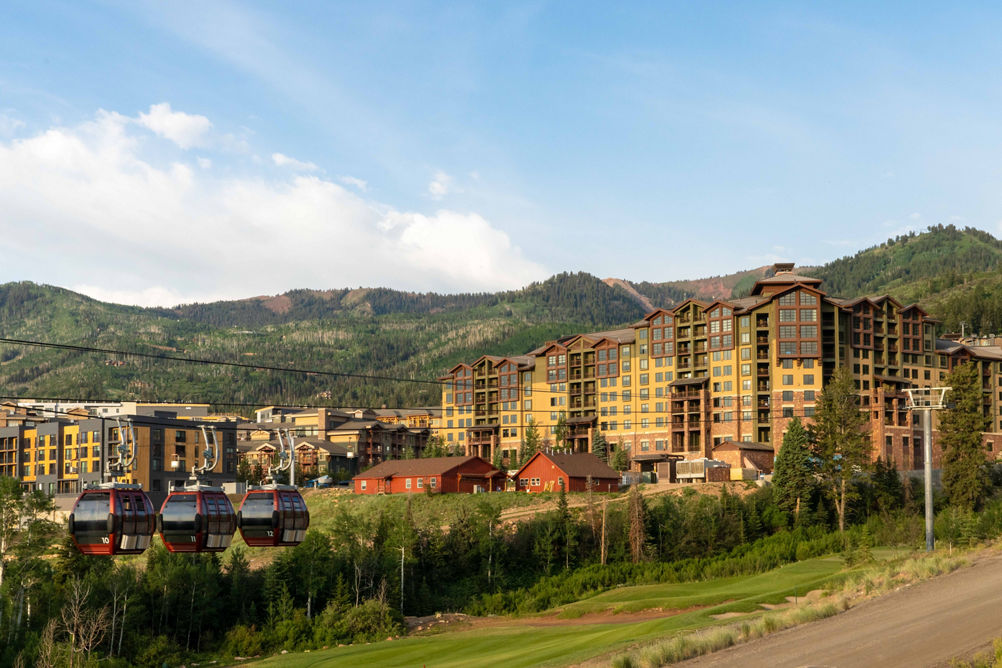 Grand Summit view from Canyons Golf Course at Park City