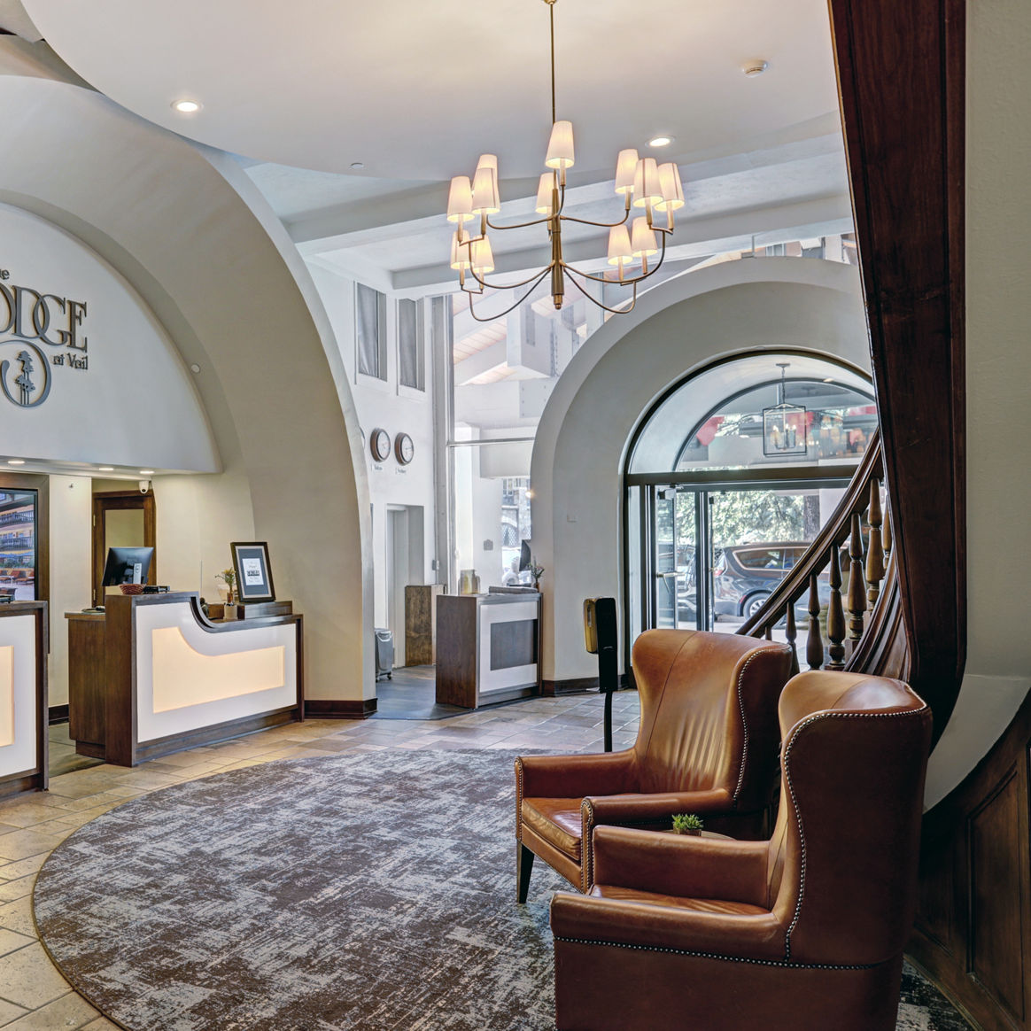 Lobby at The Lodge at Vail Resort