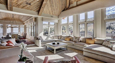 Lion Square Lodge Penthouse Interior at Vail