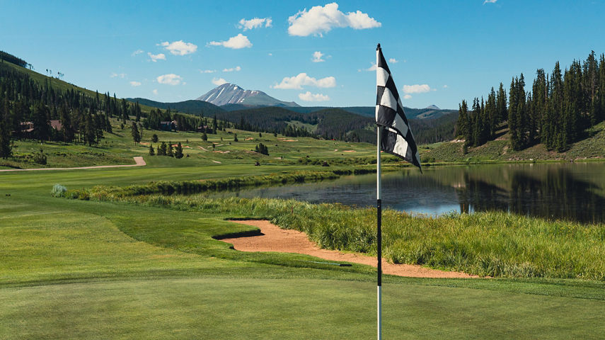 Summer Scenic Shot of Keystone Golf Course