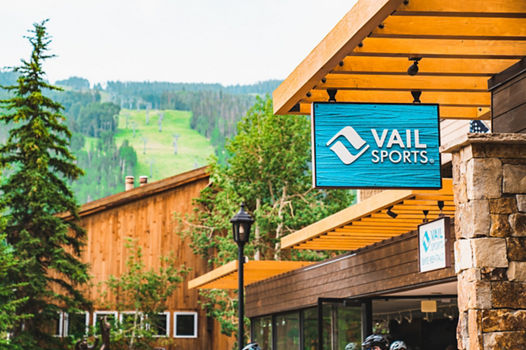 Vail Sports Storefront in the Summer in Vail, CO
