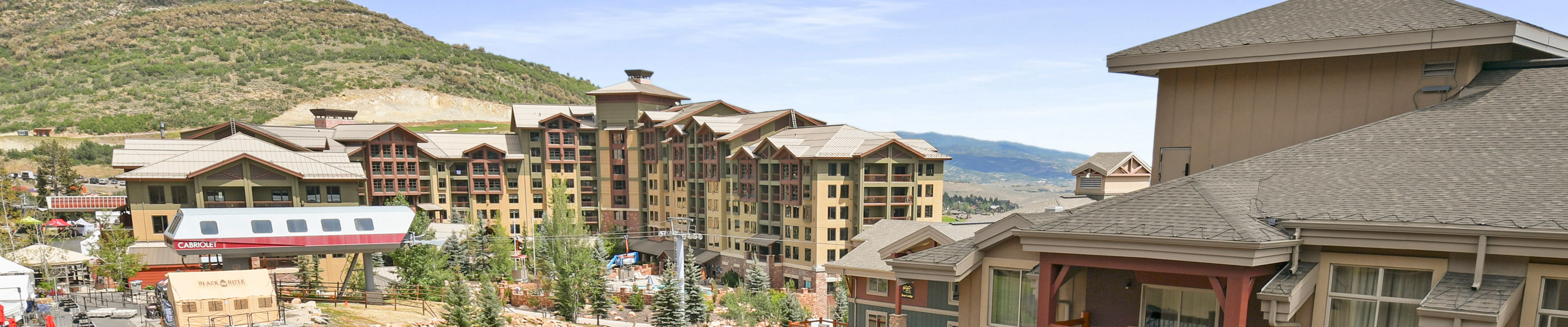 View of the Village at Park City Mountain Resort