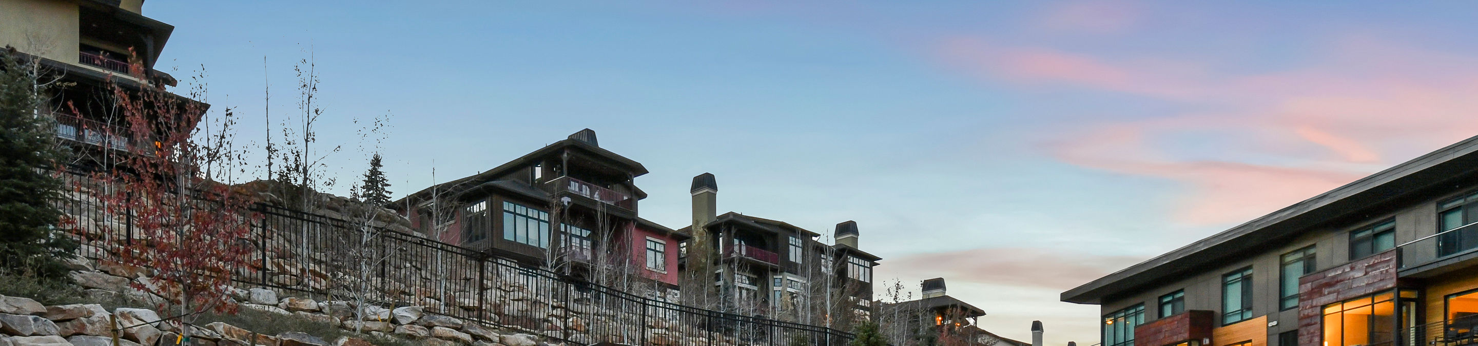 Outdoor Fire Pit at Condo at Park City Mountain Resort