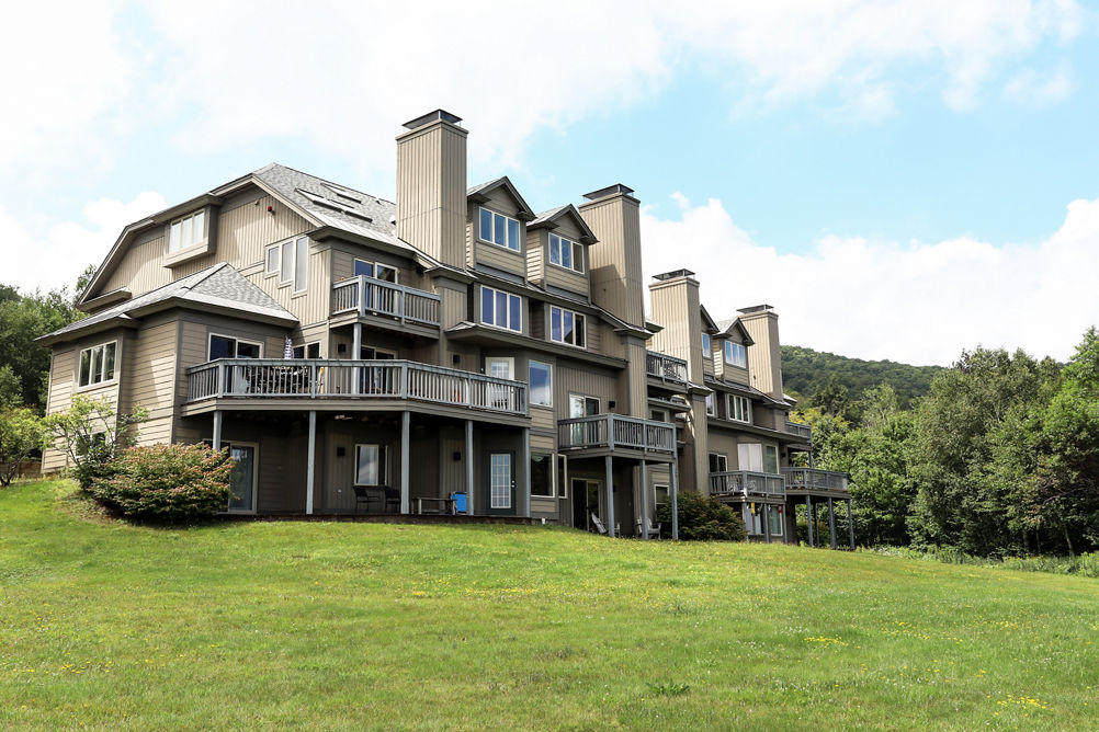 Exterior of Condo Building at Okemo Mountain Resort
