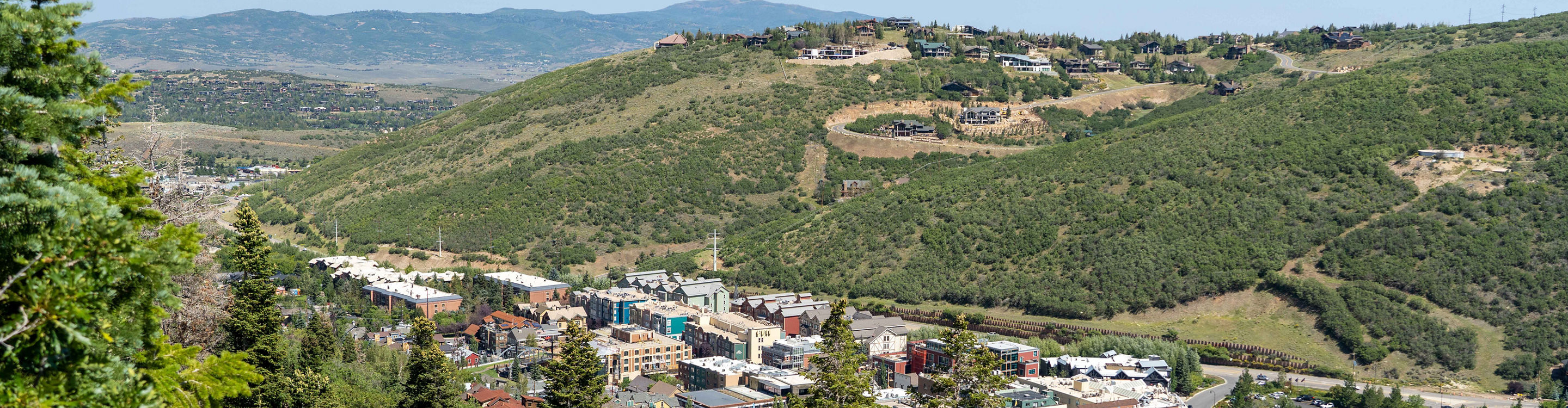 Park City Town View from Sweenys