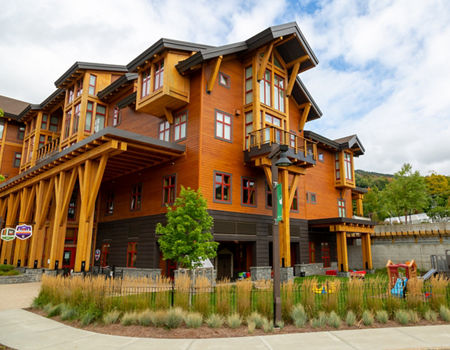 Cubs child daycare playground exterior building