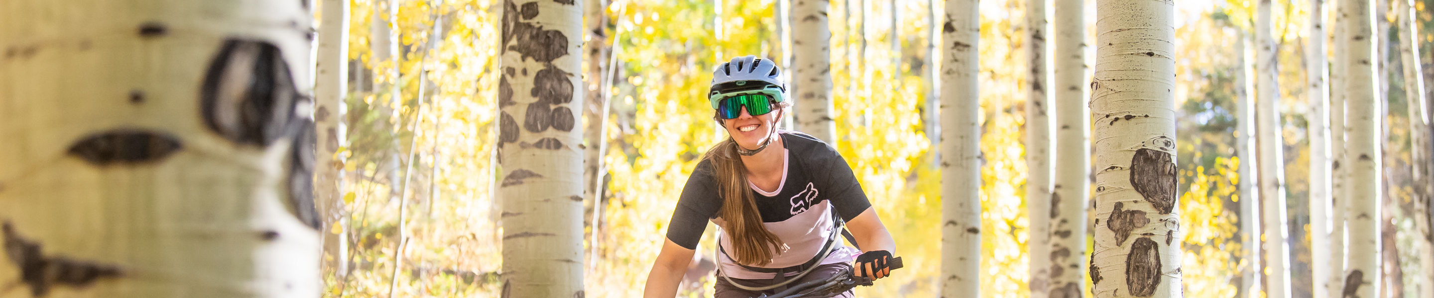 Friends Mountain Biking in Vail, CO