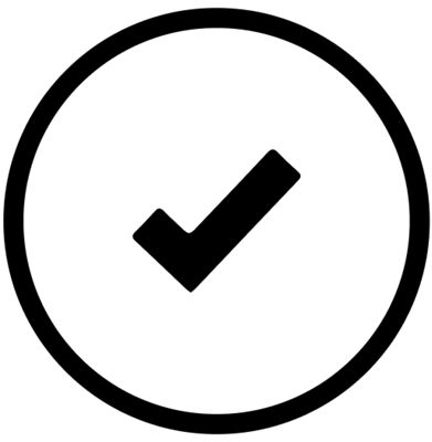 Circle Check Checkout Icon