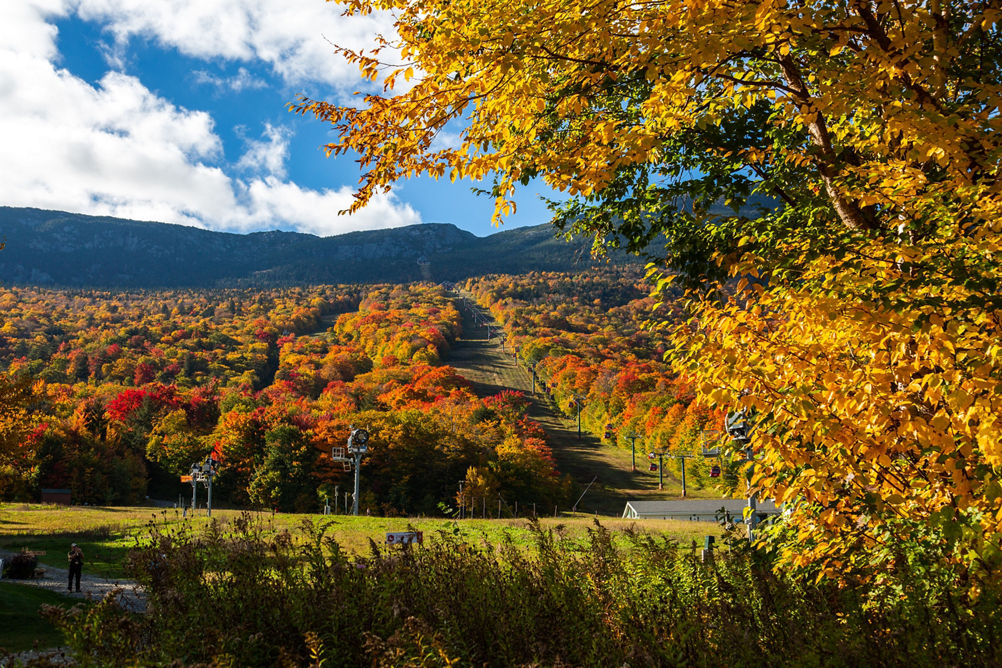 Scenic View at Stowe During Autumn