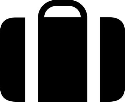 Booking Widget Lodging Icon - Black