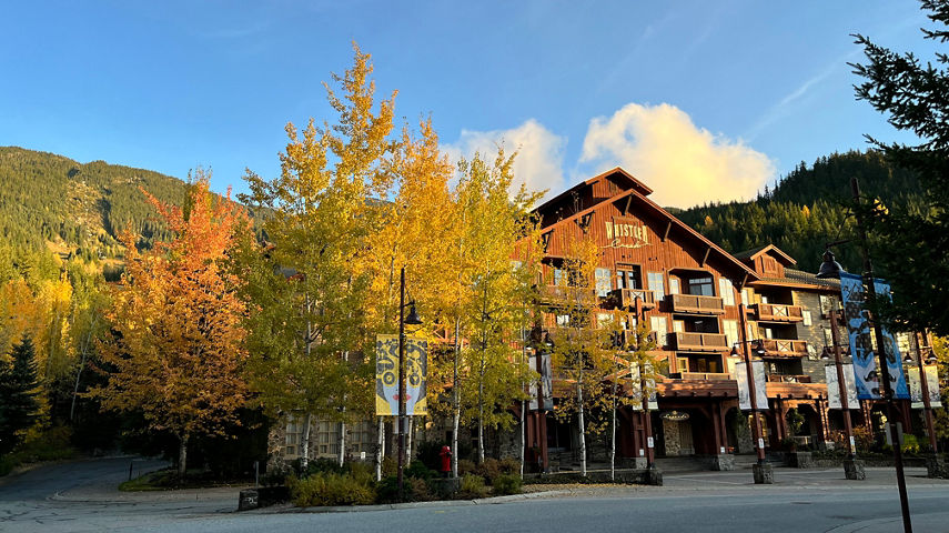 Fall Exterior of Whistler Creekside, Legends