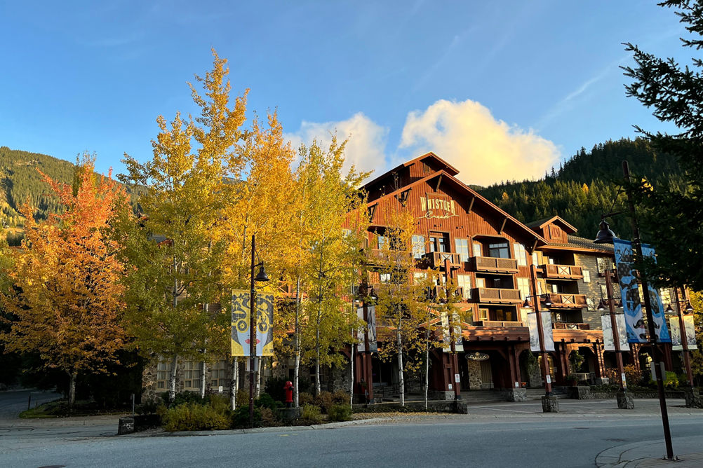 Fall Exterior of Whistler Creekside, Legends