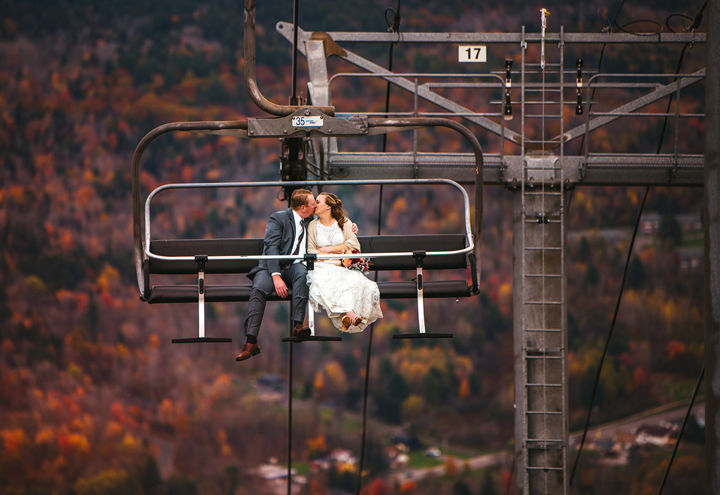 Fall Wedding at Hunter