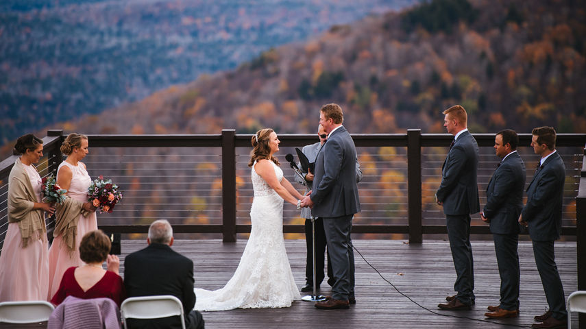 Fall Wedding at Hunter