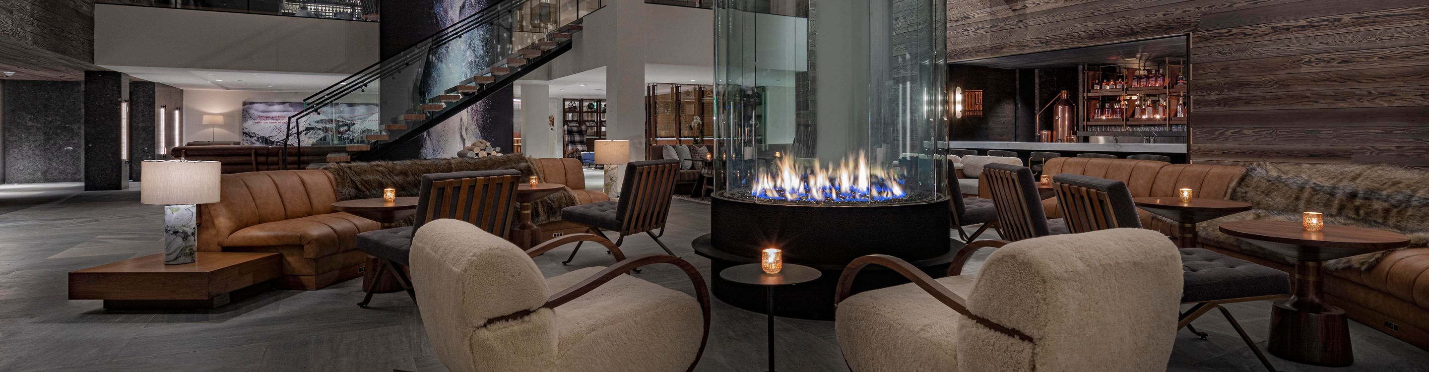 Lobby at The Hythe Vail 