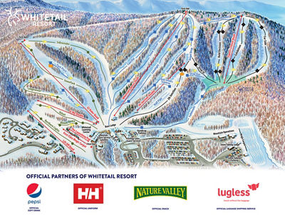 Whitetail Winter Trail Map