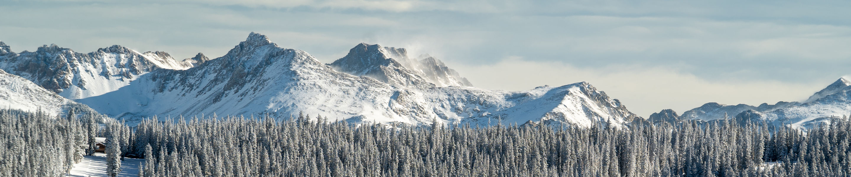 Overview of Northwoods and Gore Range in Vail, CO