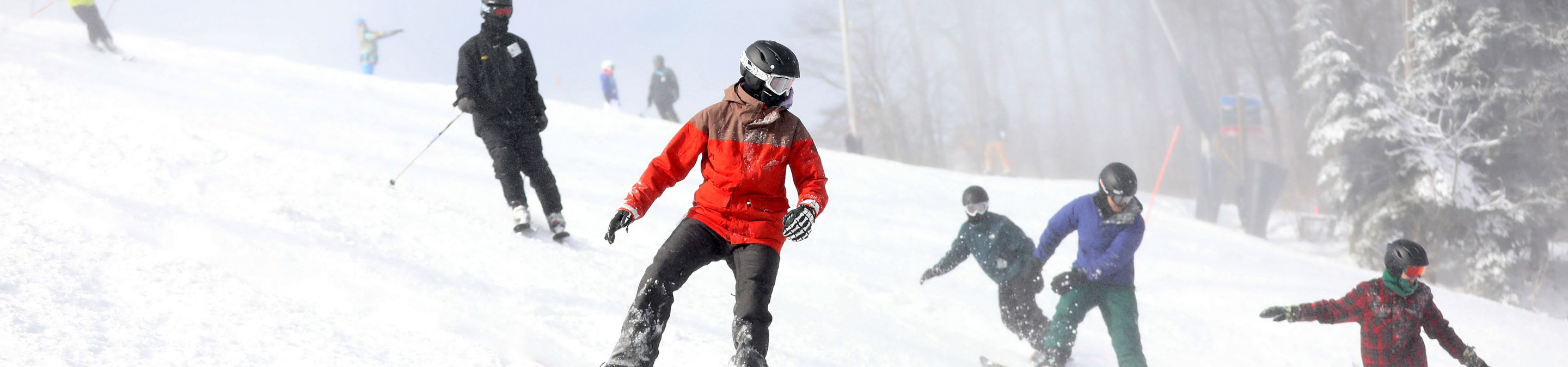 Snowboarding at Seven Springs Mountain Resort
