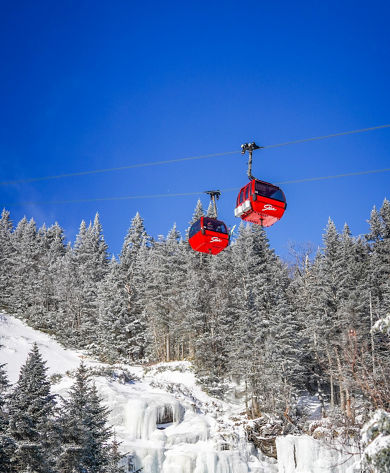 Scenic Views of Gondola at Stowe