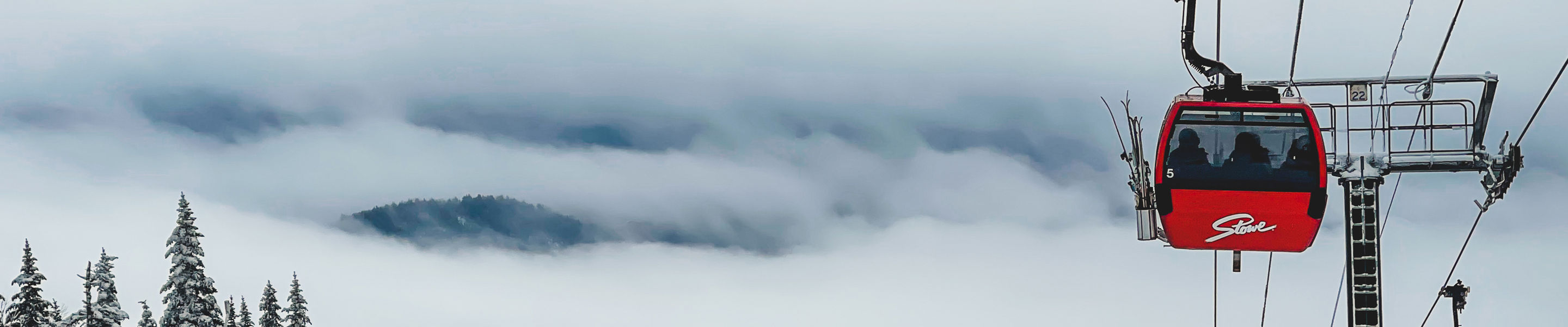 Scenic Views of Gondola at Stowe