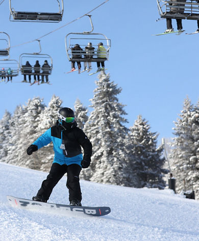 Snowboarding at Seven Springs Mountain Resort