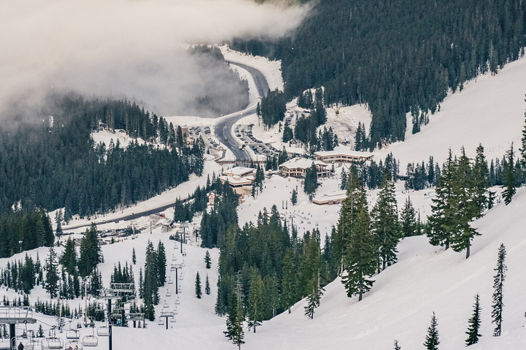 Base Area Scenics of Stevens Pass