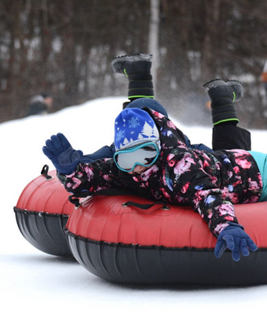 Snow Tubing at Seven Springs Mountain Resort
