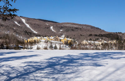 Exterior of Jackson Gore Inn at Jackson Gore Village at Okemo Mountain Resort