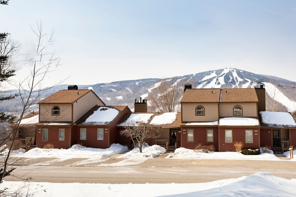 Exterior of Timber Creek Condominiums and Townhomes at Mount Snow Resort
