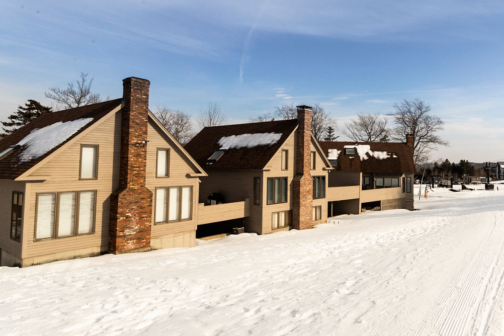 Exterior of Slopeside Lodging at Mount Snow Resort
