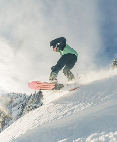 Fresh Powder Day at Stevens Pass