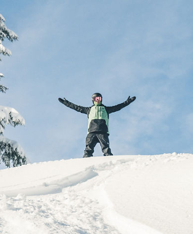 Fresh Powder Day at Stevens Pass