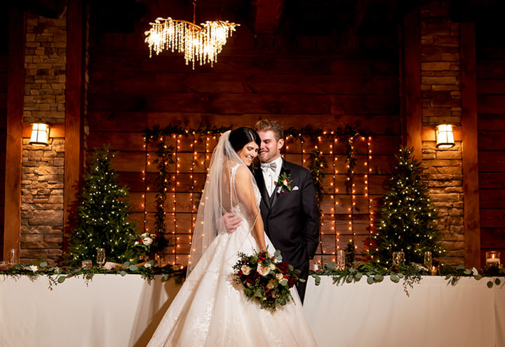 Winter Wedding Imagery at Seven Springs
