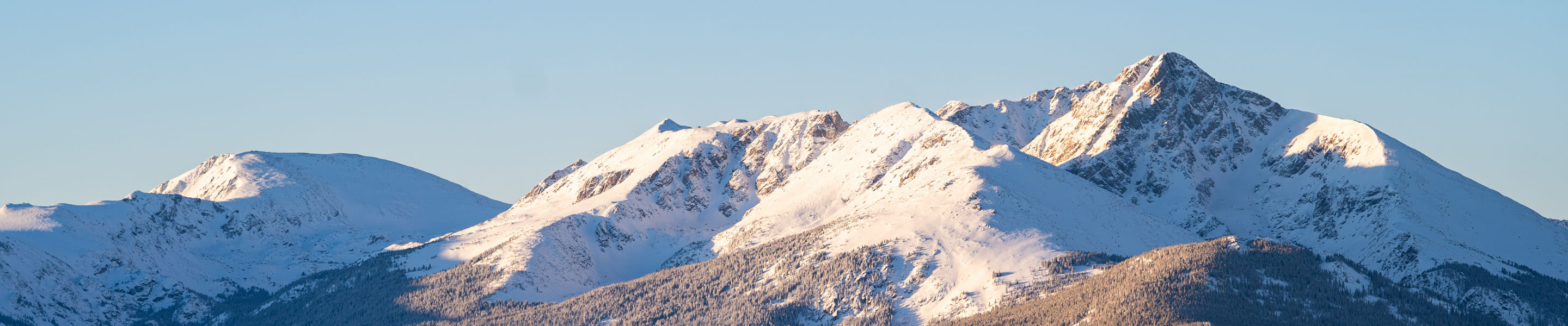Undercast Clouds Overlooking Holy Cross in Vail, CO