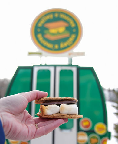 Valley S'mores Gondola in the Alps Village at Afton Alps