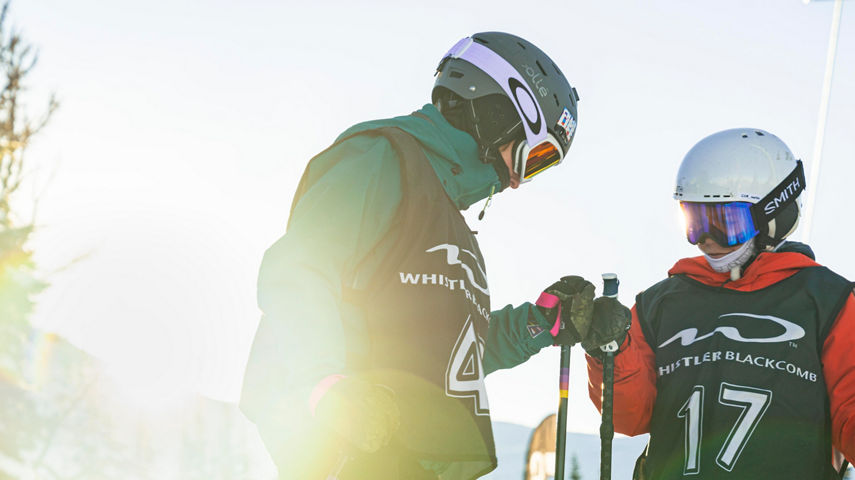 Skiing at Whistler Blackcomb