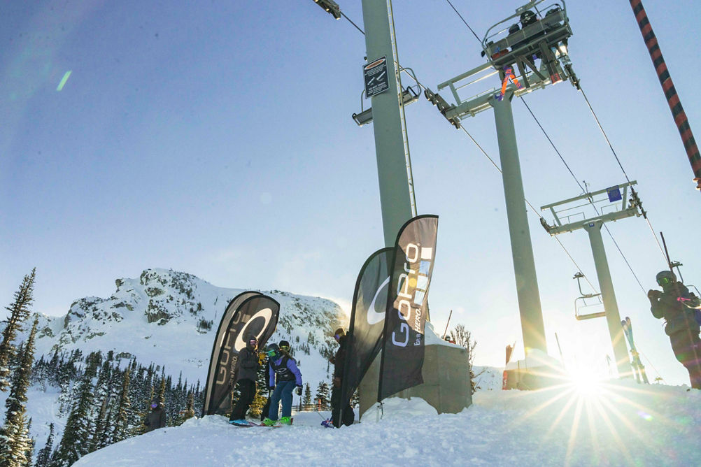 Skiing at Whistler Blackcomb