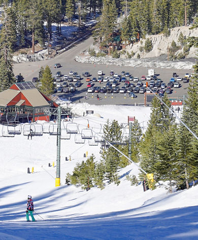 Heavenly Parking Lot