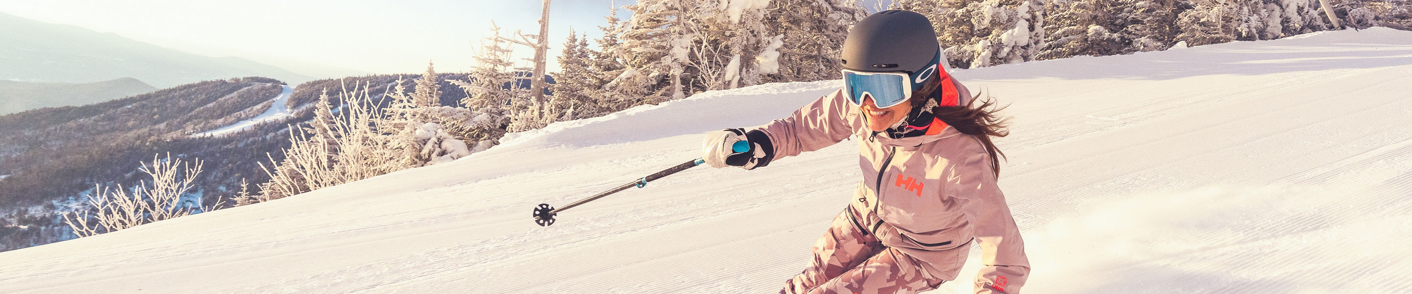 Skier Hits a Run at Stowe