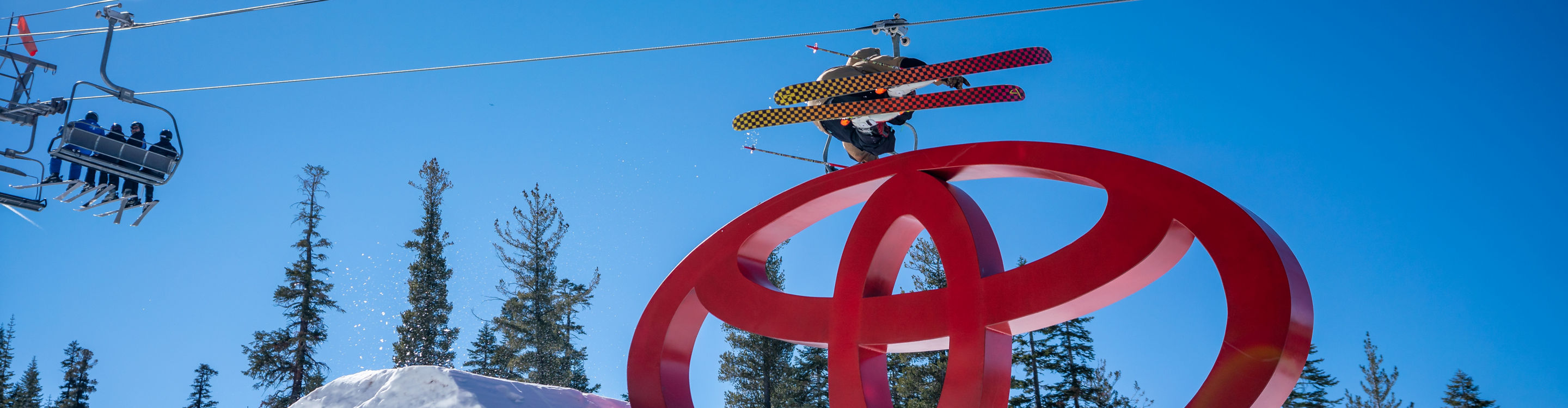 Northstar Terrain Park Skier