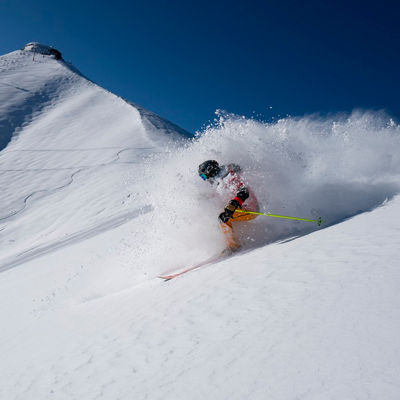 Skier at Telluride