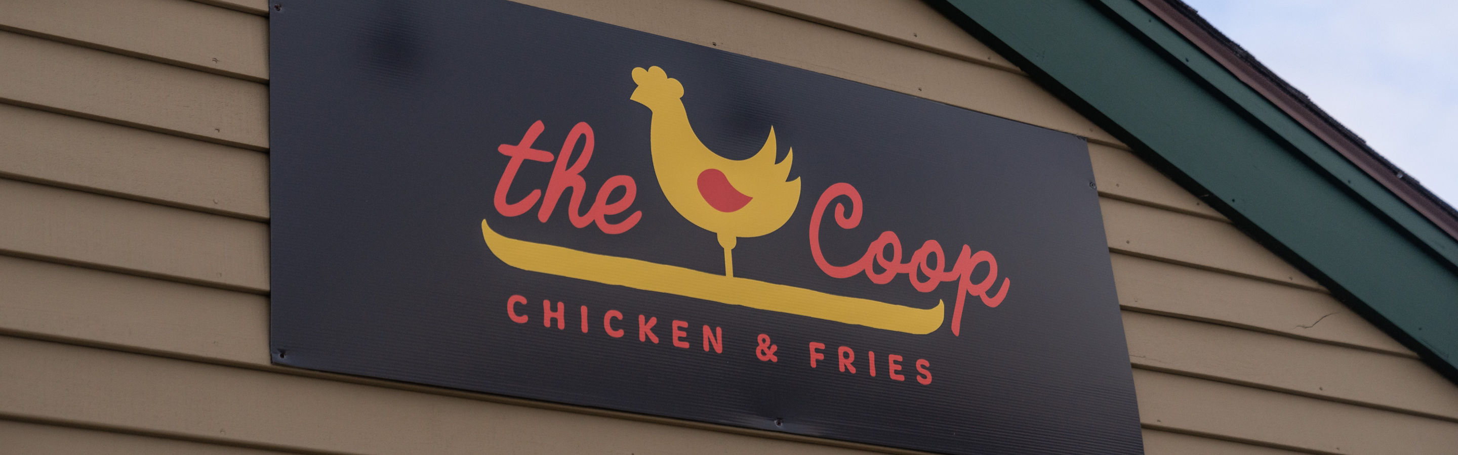 The Coop Sign on Main Base Lodge
